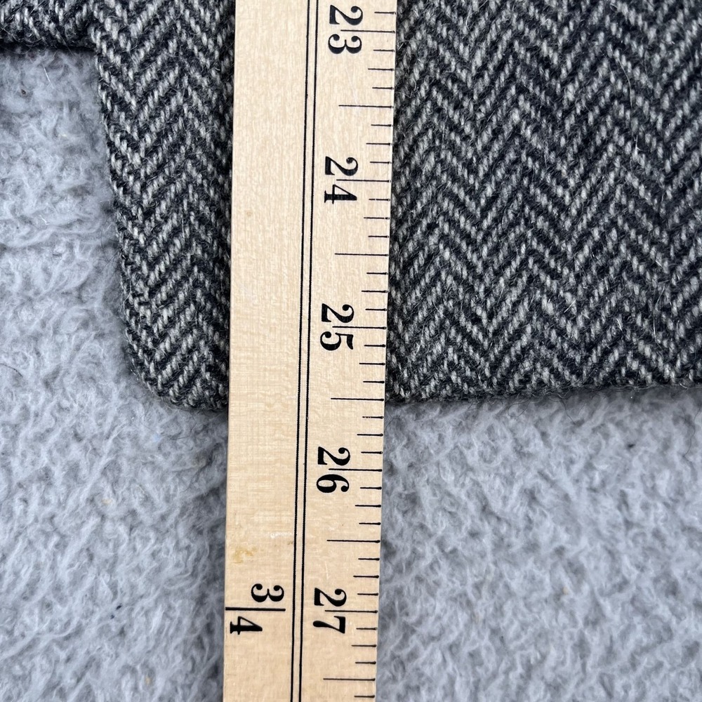 Handwoven Irish Wool Tweed Blazer Womens M Donegal Mist Kevin & Howlin Cashmere - Picture 7 of 10